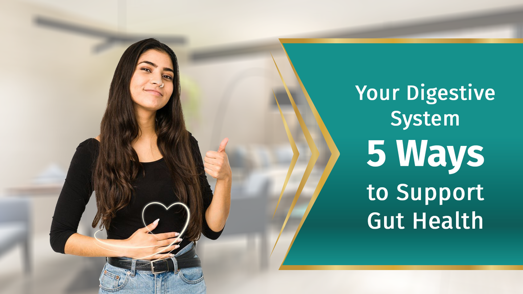 Your Digestive system: 5 ways to support Gut health
