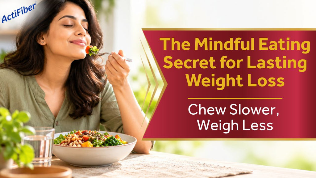 The Mindful Eating Secret for Lasting Weight Loss - Chew Slower, Weigh Less