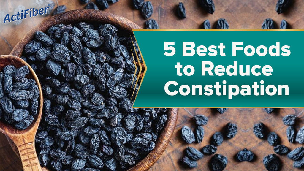 5 Best Foods to Reduce Constipation