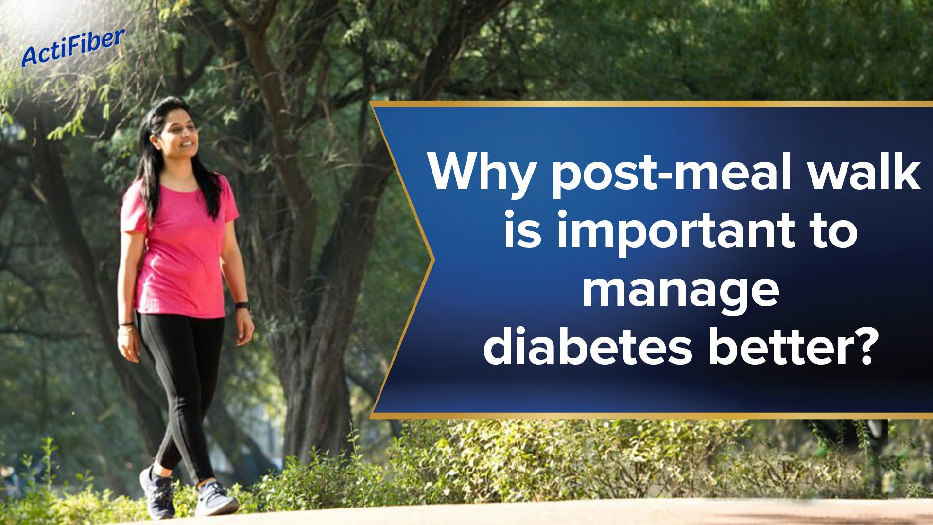 Why Post meal Walk is important to manage diabetes better?