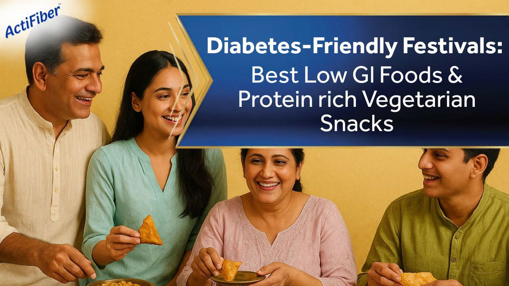 Diabetes-Friendly Festivals: Best Low Gl Foods & Protein rich Vegetarian Snacks
