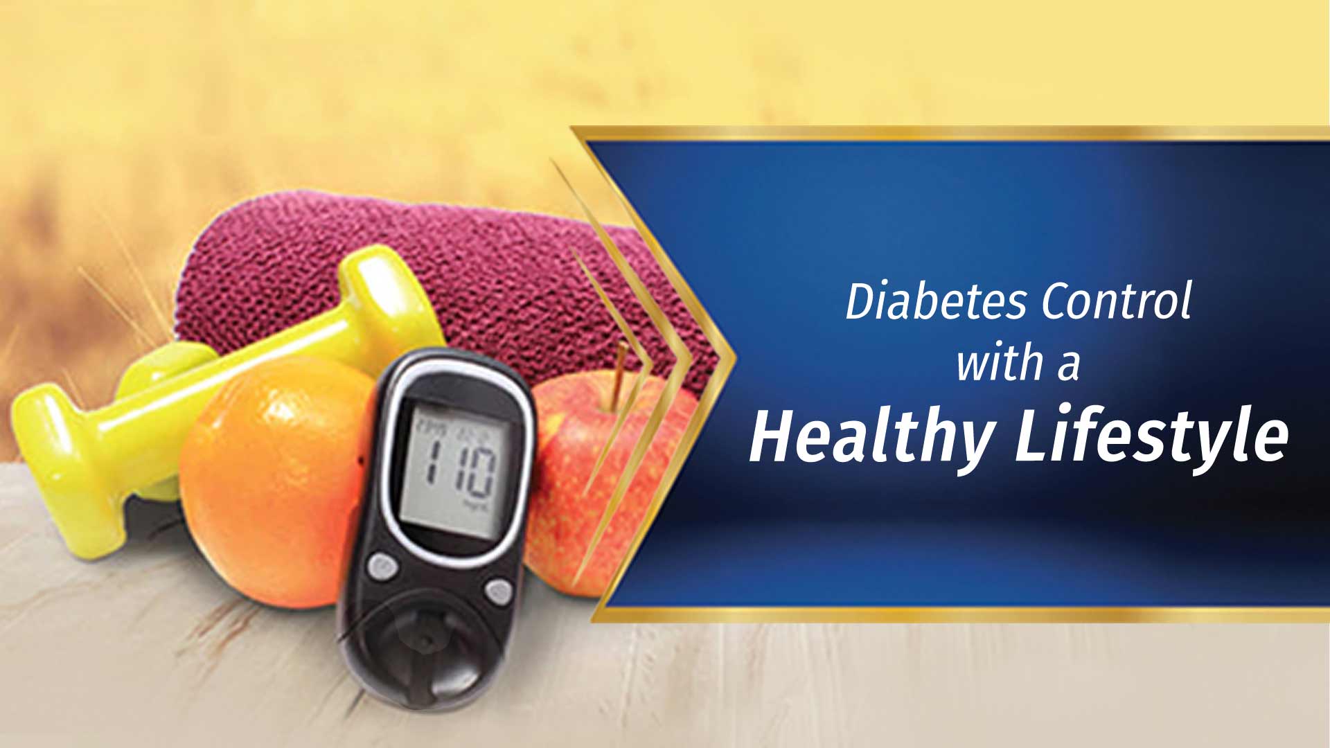 Diabetes Control with a Healthy Lifestyle