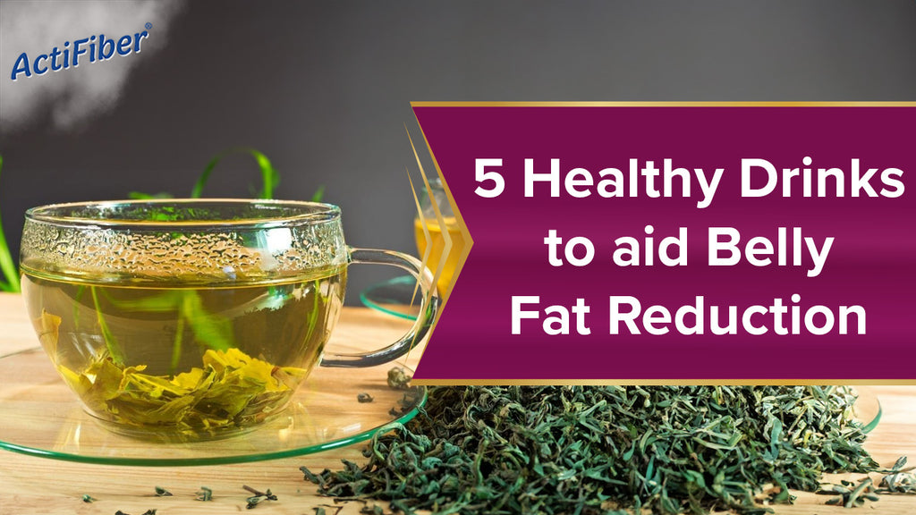 5 Healthy Drinks to aid Belly fat Reduction