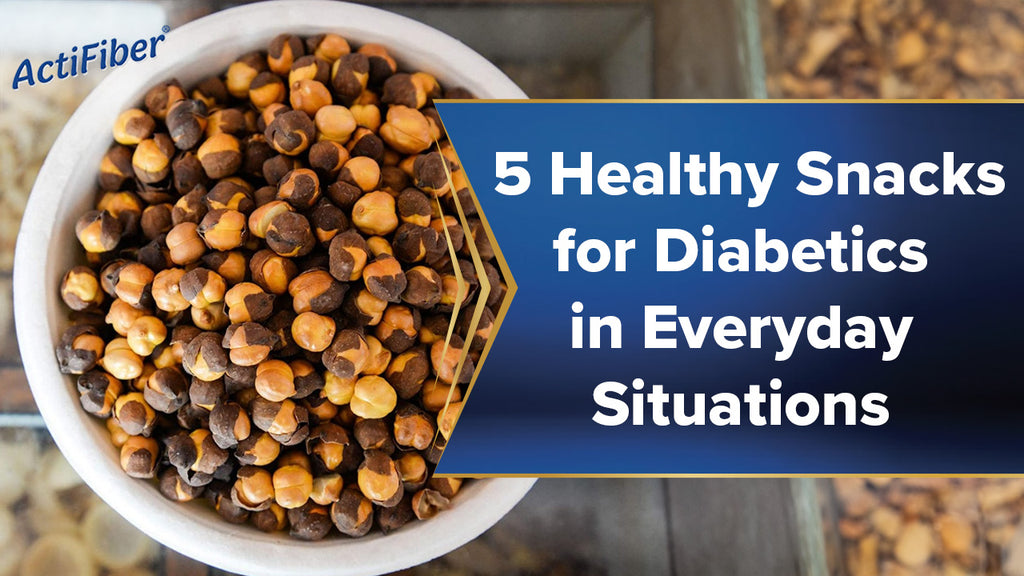 5 Healthy Snacks for Diabetics for Everyday Situations