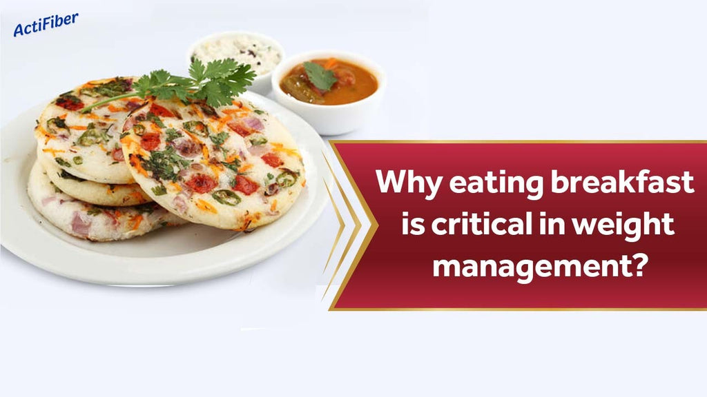 Why eating breakfast is critical in weight management?