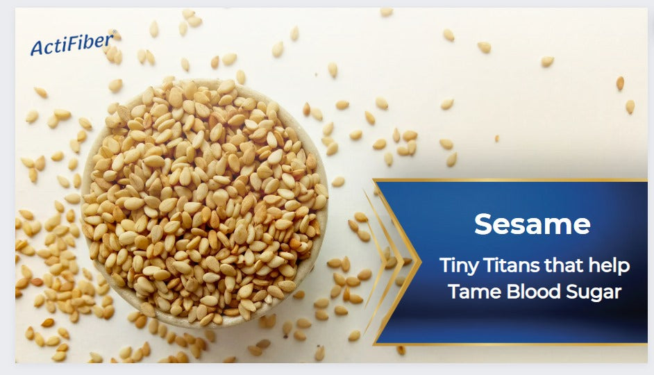 Sesame (Til): Tiny Titans that help Tame Blood Sugar