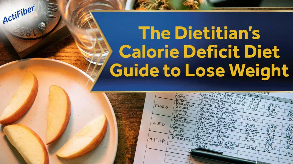 The Dietitian’s Calorie Deficit Diet Guide to Lose Weight