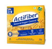 ActiFiber Natural Sugar Control | Food for Special Dietary Use for Diabetes Management | Manage Blood Sugar Fluctuations Better | Clinically Proven | Plant Origin | Easy to Use (150 Gms Pack, 30 Sachets)