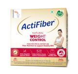 ActiFiber Natural Weight Control | Get Fit | Regulate Appetite Better | Reduce Excess Calories | Clinically Proven | Easy to Use | Plant Origin | Certified Safe | Women & Men (240 Gms Pack, 30 Sachets)