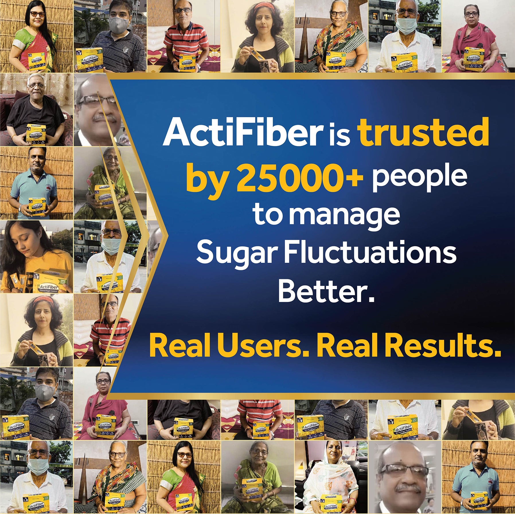 ActiFiber Natural Sugar Control | Better Control of Blood Sugar Fluctuations| 100% Plant Origin & Safe | | Expert Recommended | Clinically Proven | Easy to Use