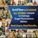 ActiFiber Natural Sugar Control | Food for Special Dietary Use for Diabetes Management | Manage Blood Sugar Fluctuations Better | Clinically Proven | Plant Origin | Easy to Use (150 Gms Pack, 30 Sachets)