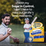 ActiFiber Natural Sugar Control | Food for Special Dietary Use for Diabetes Management | Manage Blood Sugar Fluctuations Better | Clinically Proven | Plant Origin | Easy to Use (150 Gms Pack, 30 Sachets)