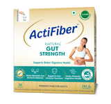 Actifiber Natural Gut Strength | Prebiotic & Probiotic Supplement | Better Digestive Health | For Gas, Constipation, Bloating, Stomach Upsets |Clinically Proven, Clean | Easy to Use (241 Gms Pack, 30 Sachets)